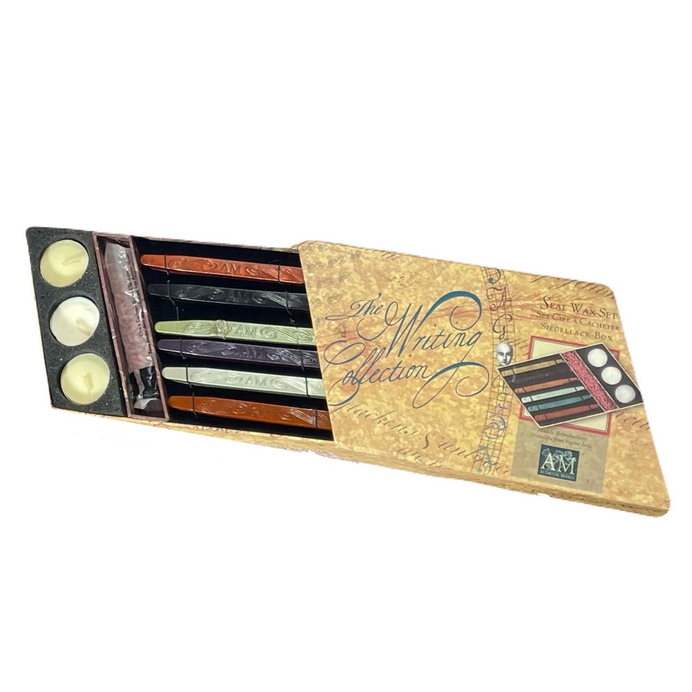 The Writing Collection Seal Wax Set by Authentic Models NEW - Picture 4 of 10